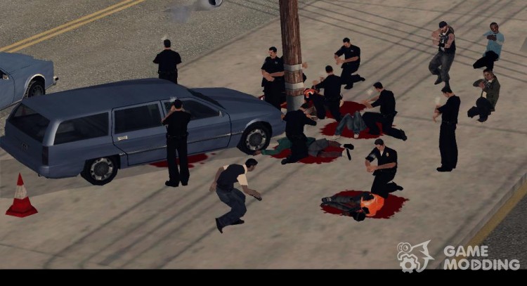 Дорожная авария для GTA San Andreas