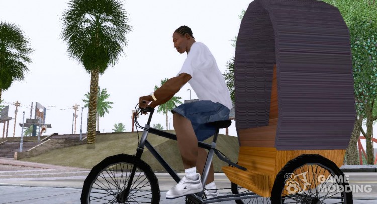 Rickshaw para GTA San Andreas