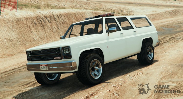 No Snow police Rancher (without liveries) 0.1 для GTA 5