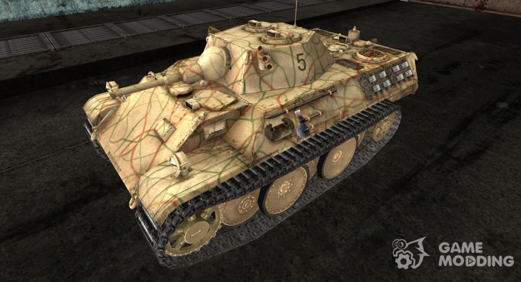 The skin for the VK1602 Leopard for World Of Tanks