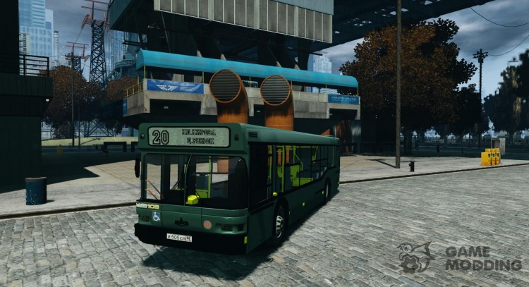 Maz 103 Autobús para GTA 4