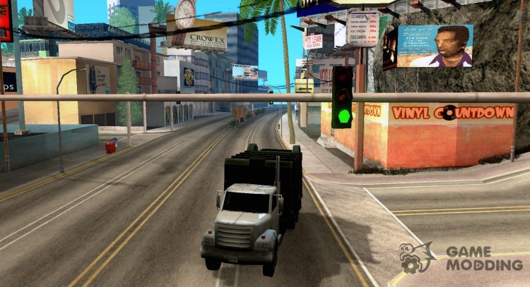Enterable Trashmaster для GTA San Andreas