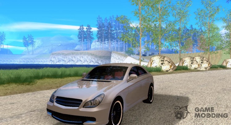 Mercedes-Benz CLS 63 AMG Euro-Style Tuning para GTA San Andreas
