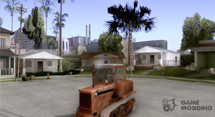 Трактор ДТ-75 Почтальон для GTA San Andreas