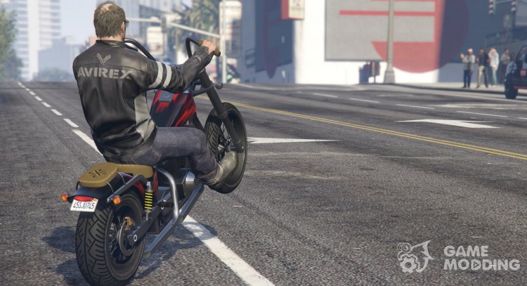 Avirex Jacket para trevor para GTA 5