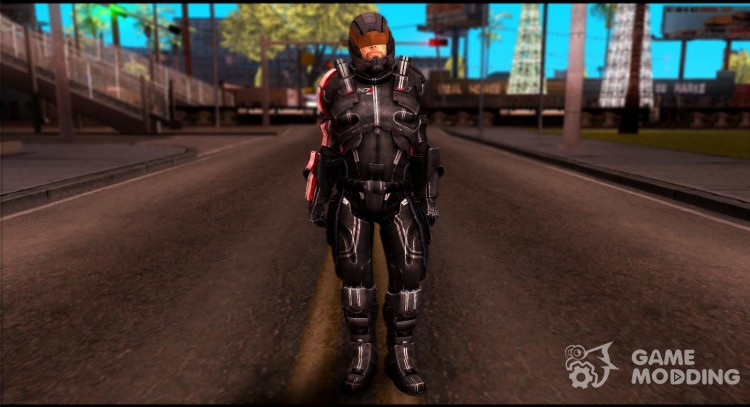 Shepard N7 Defender from Mass Effect 3 для GTA San Andreas