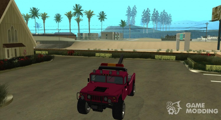 HUMMER H1 тягач для GTA San Andreas