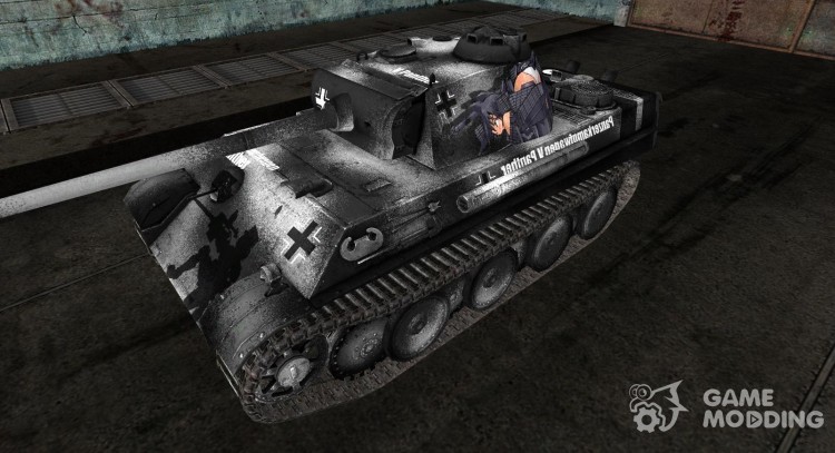 Anime skin for the Pz V Panther for World Of Tanks