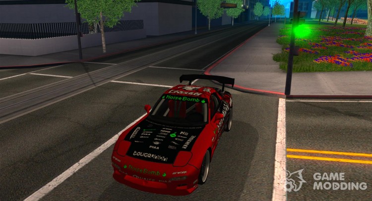 Rey de drift Mazda RX-7 para GTA San Andreas