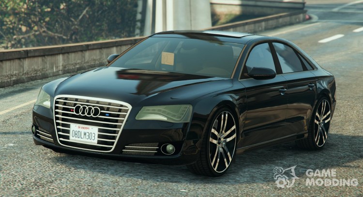 Audi A8 Unmarked для GTA 5