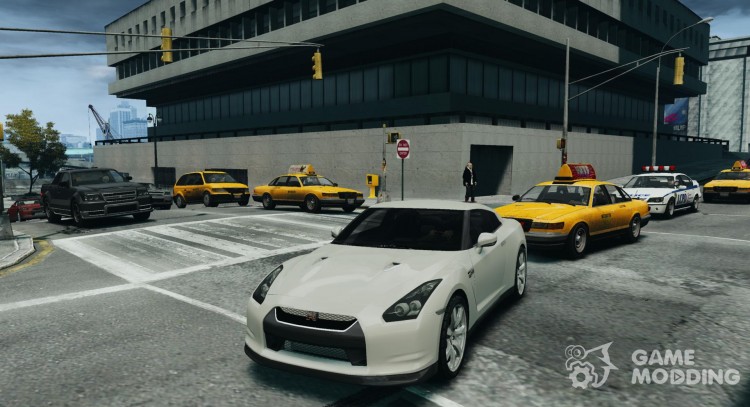 Nissan Skyline GT-R R35 для GTA 4