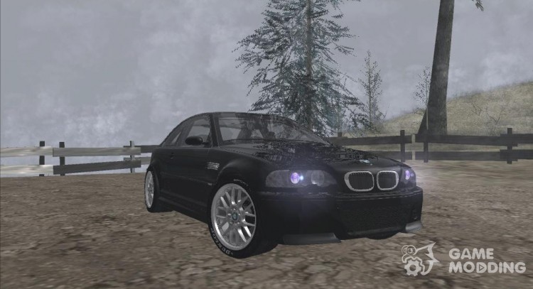 BMW M3 CSL E46 (crow edit) for GTA San Andreas
