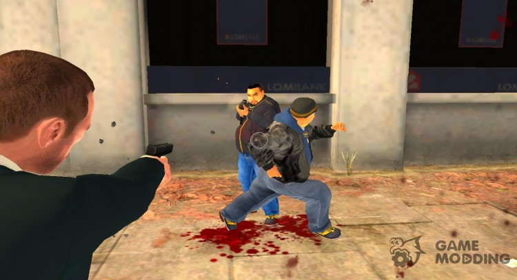 Gunfire in the streets for GTA 4