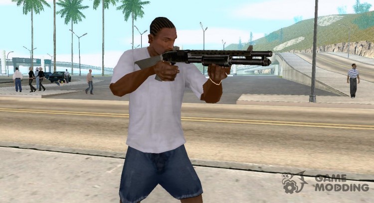 La escopeta para GTA San Andreas