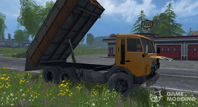 KaмАЗ 55102 v1.1 для Farming Simulator 2015