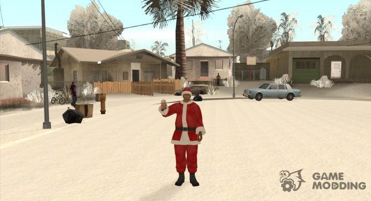 Santa Claus Xmas Mod для GTA San Andreas