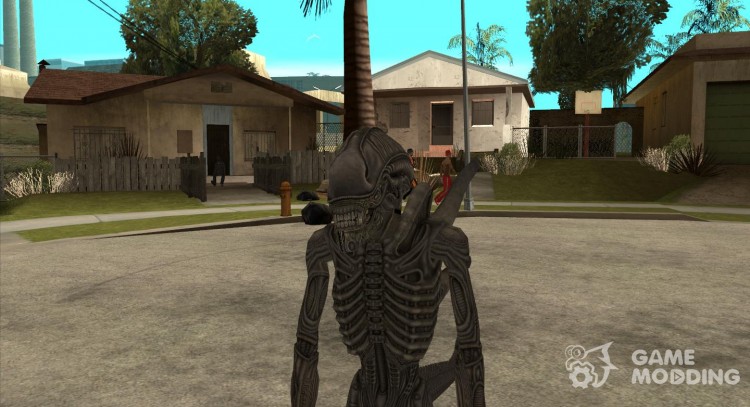 Чужой Xenomorph для GTA San Andreas