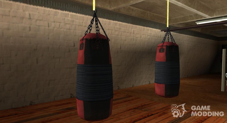 Boxing punching bag for GTA San Andreas