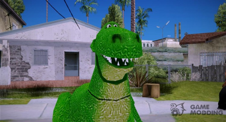 Rex Dinosaur Toy Story for GTA San Andreas