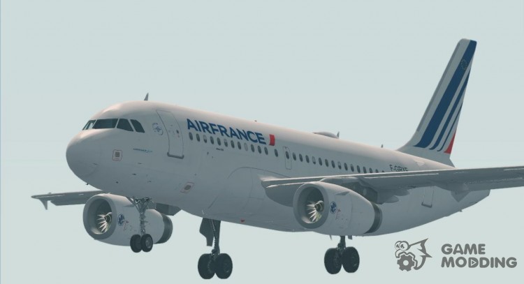 Airbus A319-100 Air France для GTA San Andreas