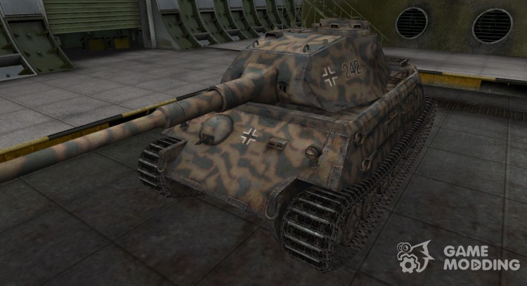 Casco de camuflaje VK 45.02 (P) Ausf. A para World Of Tanks