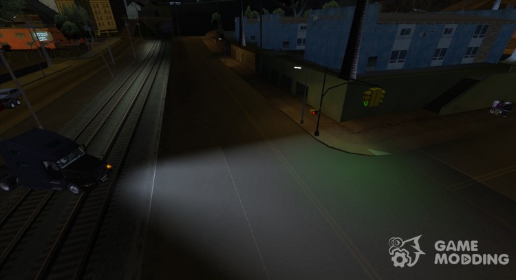 Дальний и ближний свет фар для GTA San Andreas