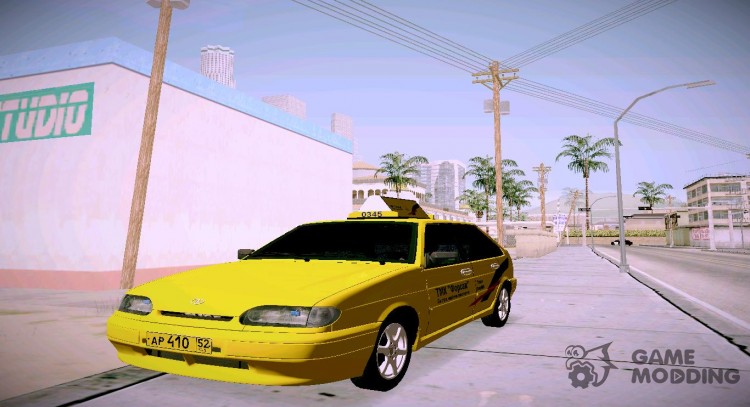 VAZ 2114 Fast Taxi for GTA San Andreas