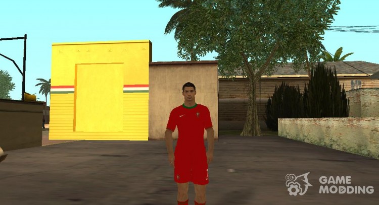 Криштиану Роналду v4 для GTA San Andreas