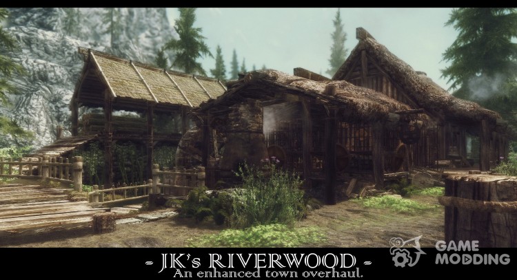 JK's Riverwood - Ривервуд de JK 1.2 para TES V: Skyrim
