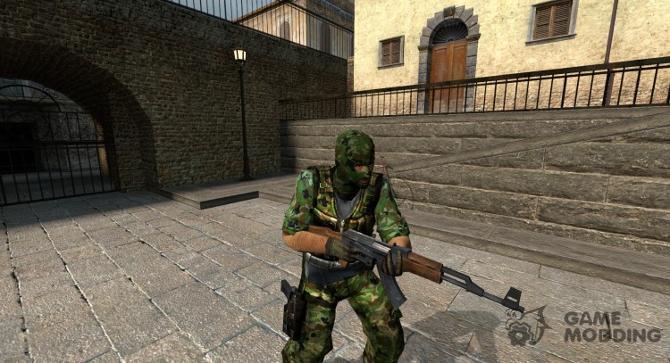 Зомби болото ка террорист для Counter-Strike Source