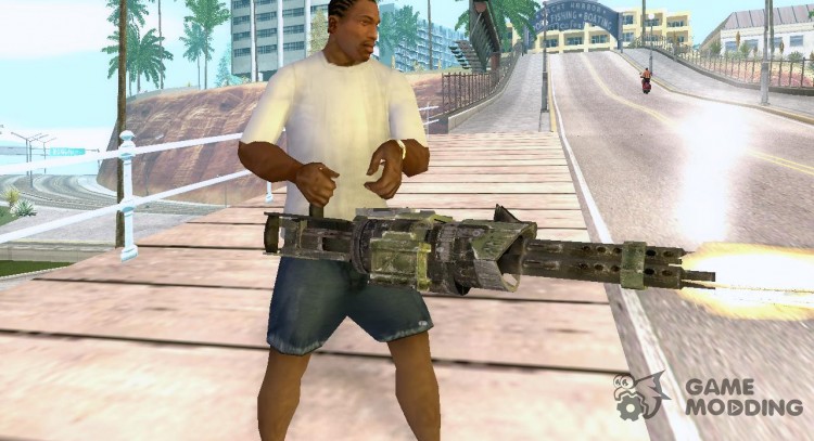 Minigun from Duke Nukem Forever for GTA San Andreas