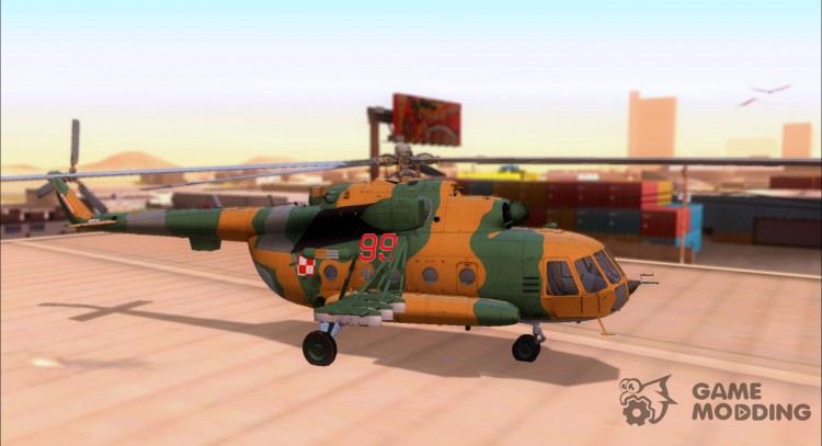 El Mil Mi-8 Polish Air Force para GTA San Andreas