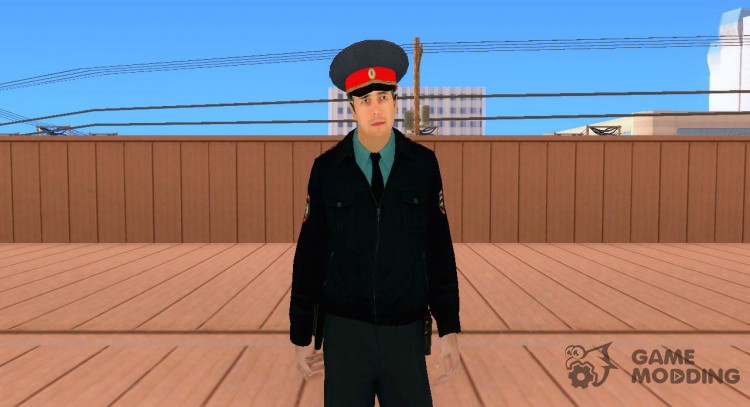 The Captain Of The RUSSIAN MINISTRY Of The INTERIOR for GTA San Andreas