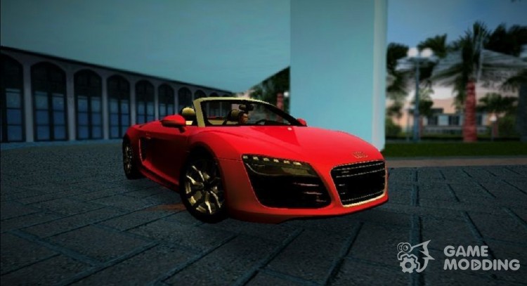 2014 Audi R8 V10 Spyder for GTA Vice City