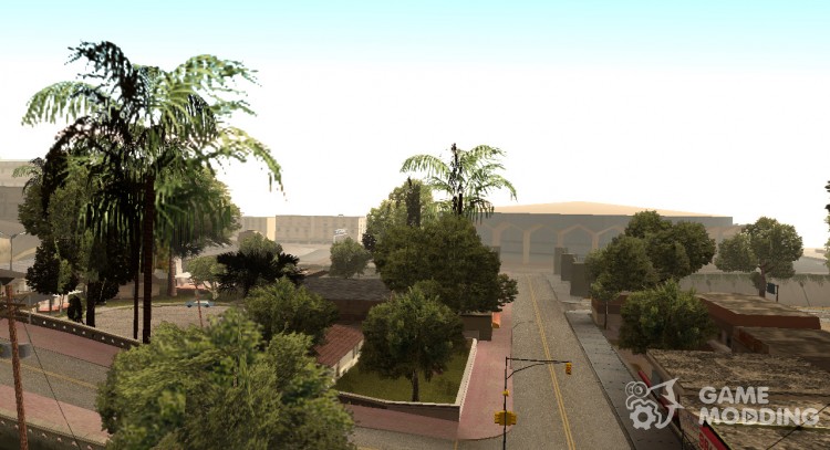 Больше деревьев в Лос Сантосе для GTA San Andreas