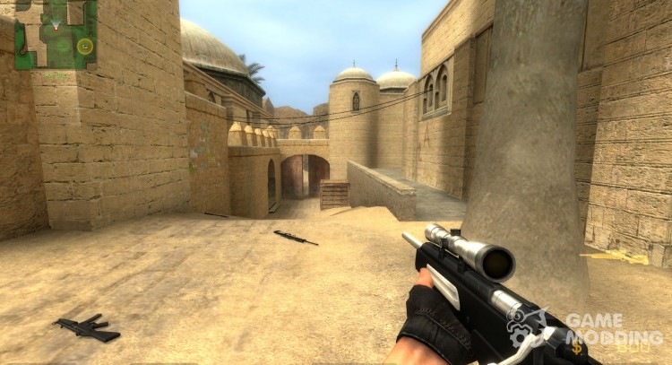 Black and Silver Scout for Counter-Strike Source