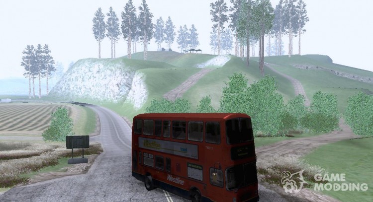 Лондонский двухэтажный автобус для GTA San Andreas