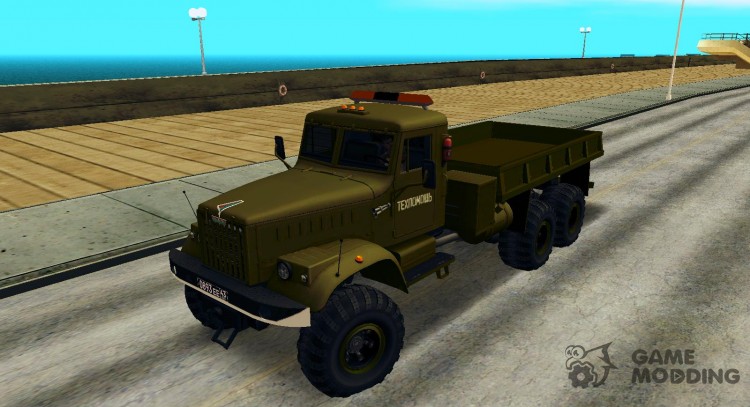 KrAZ truck breakdown service for GTA San Andreas