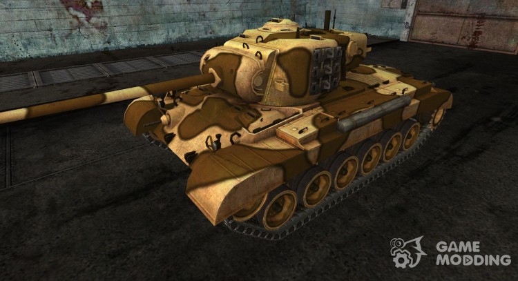 La piel de la M26 Pershing para World Of Tanks