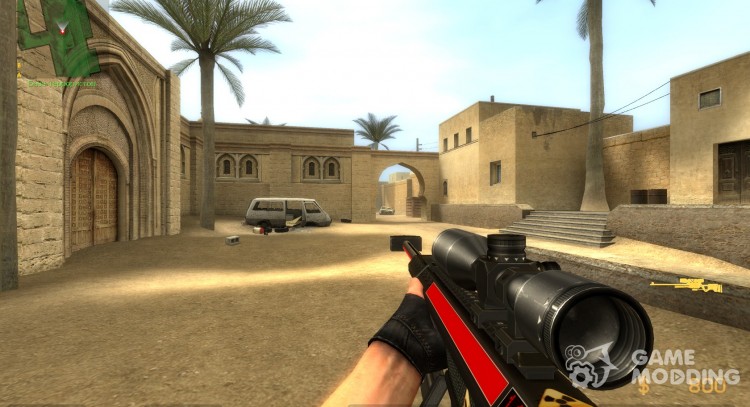 Карбоновый M82-NT с анимацией для Counter-Strike Source