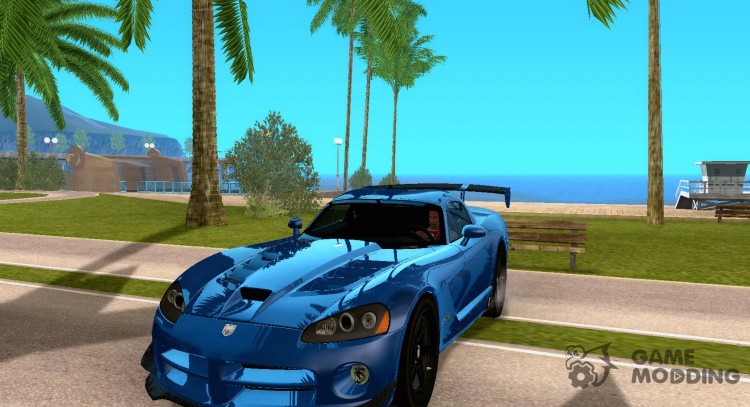 Dodge Viper SRT-10 ACR для GTA San Andreas