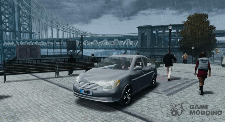 Hyundai Accent 2006 для GTA 4