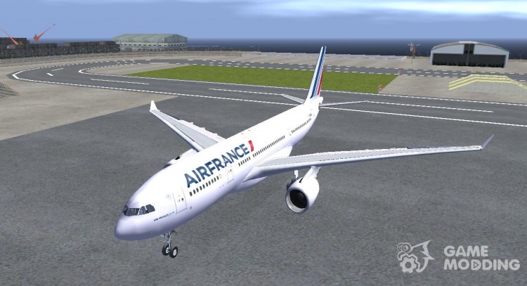El Airbus A330-200 De Air France para GTA San Andreas