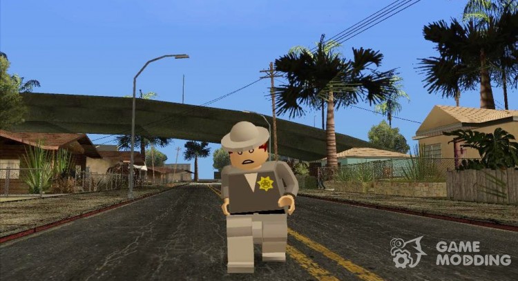 LEGO csher для GTA San Andreas