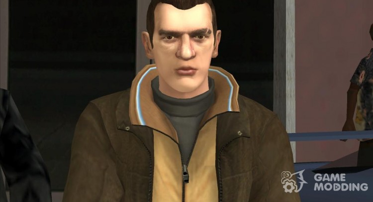 Cleanly shaven, Nico for GTA San Andreas