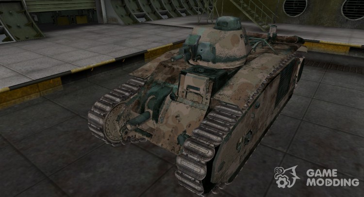 Francés skin para el B1 para World Of Tanks