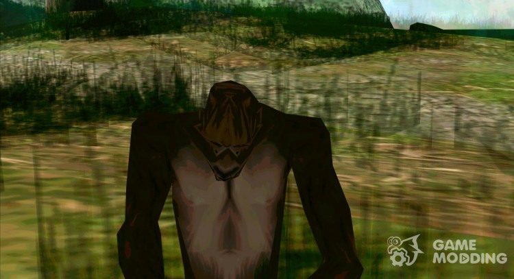 Sasquatch (Bigfoot) on Mount Čilliad for GTA San Andreas
