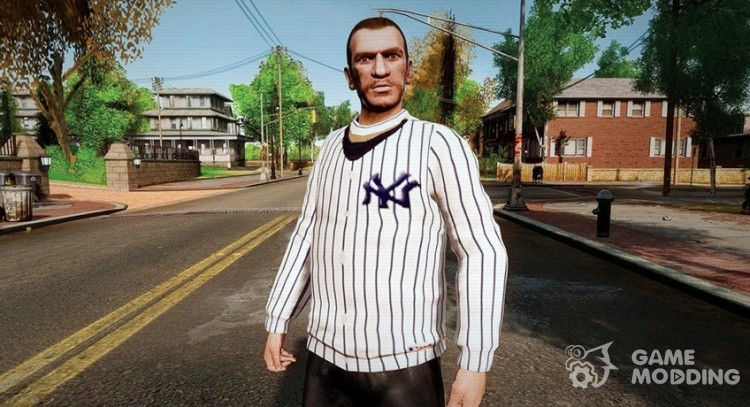 New York Yankees Sweater для GTA 4