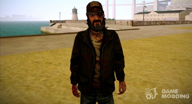Kenny from The Walking Dead v3 для GTA San Andreas