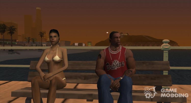 Ability to sit for GTA San Andreas